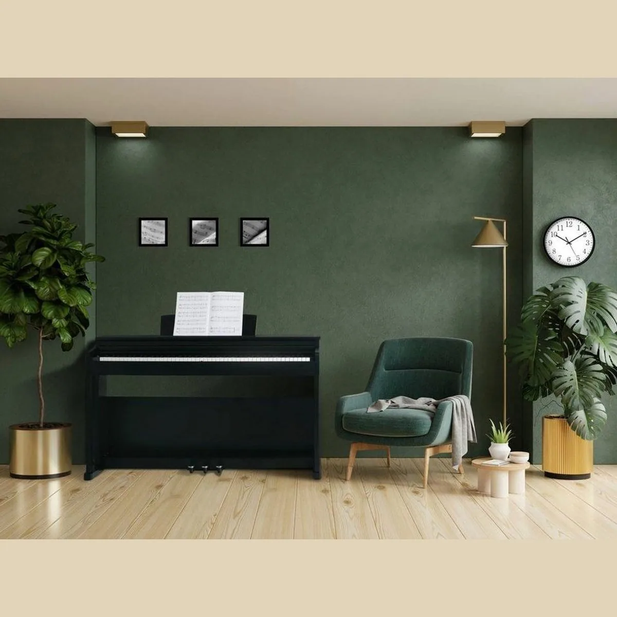 McGrey DP-19 Digitalpiano Set, 88 gewichtete Tasten, inklusive Klavierbank und Kopfhörer 4