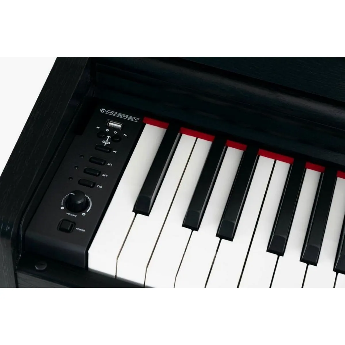 McGrey DP-19 Digitalpiano Set, 88 gewichtete Tasten, inklusive Klavierbank und Kopfhörer 5
