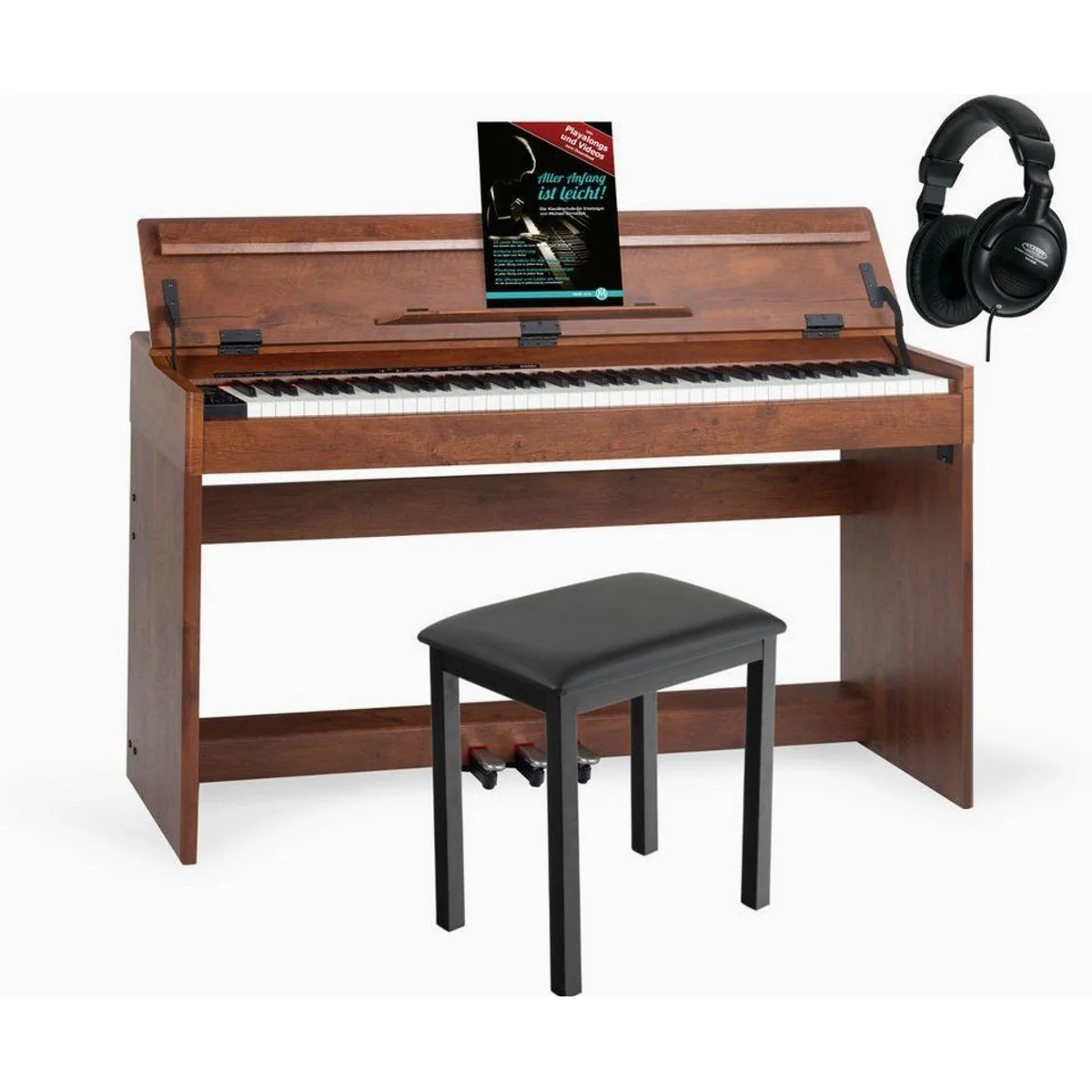 McGrey DP-18 Digitalpiano, 88 gewichtete Tasten, 128 Klänge, 600 Begleitstyles