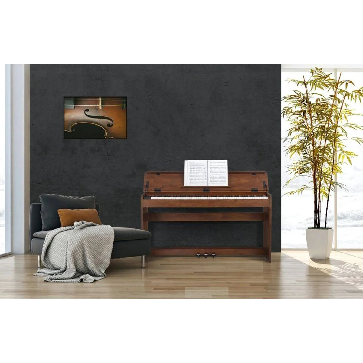 McGrey DP-18 Digitalpiano, 88 gewichtete Tasten, 128 Klänge, 600 Begleitstyles 5