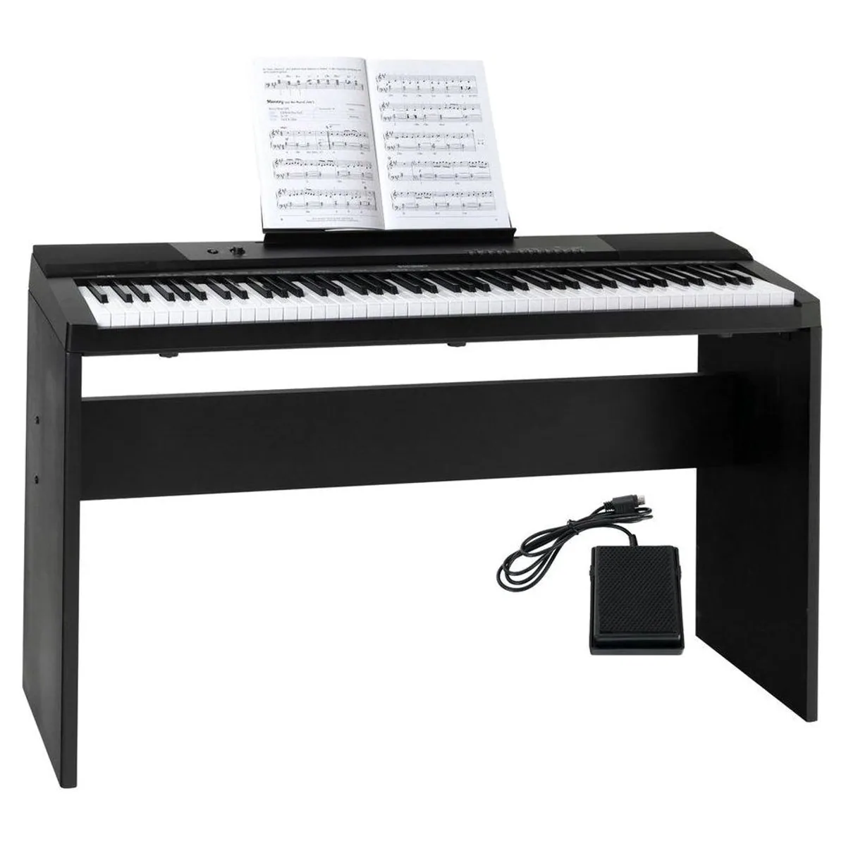 McGrey DK-88 Keyboard, 88 Tasten, edles Design, integrierter MP3-Player