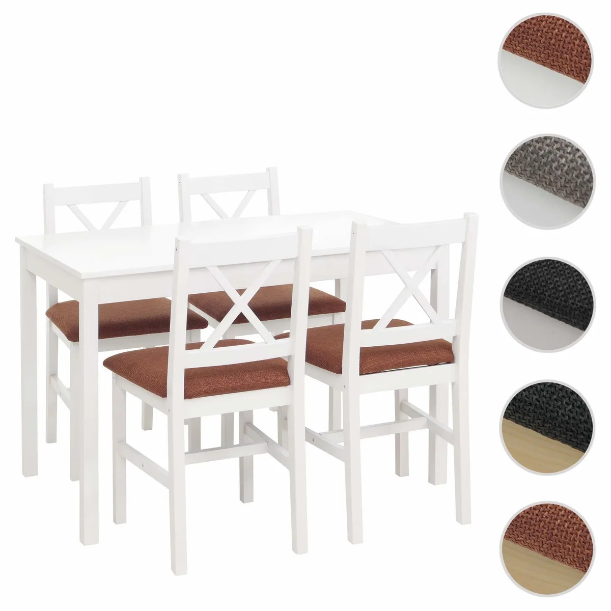 MCW Sitzgruppe MCW-F77-SMP, stilvolles Design, pflegeleichte Oberfläche, bequeme Polsterung 3