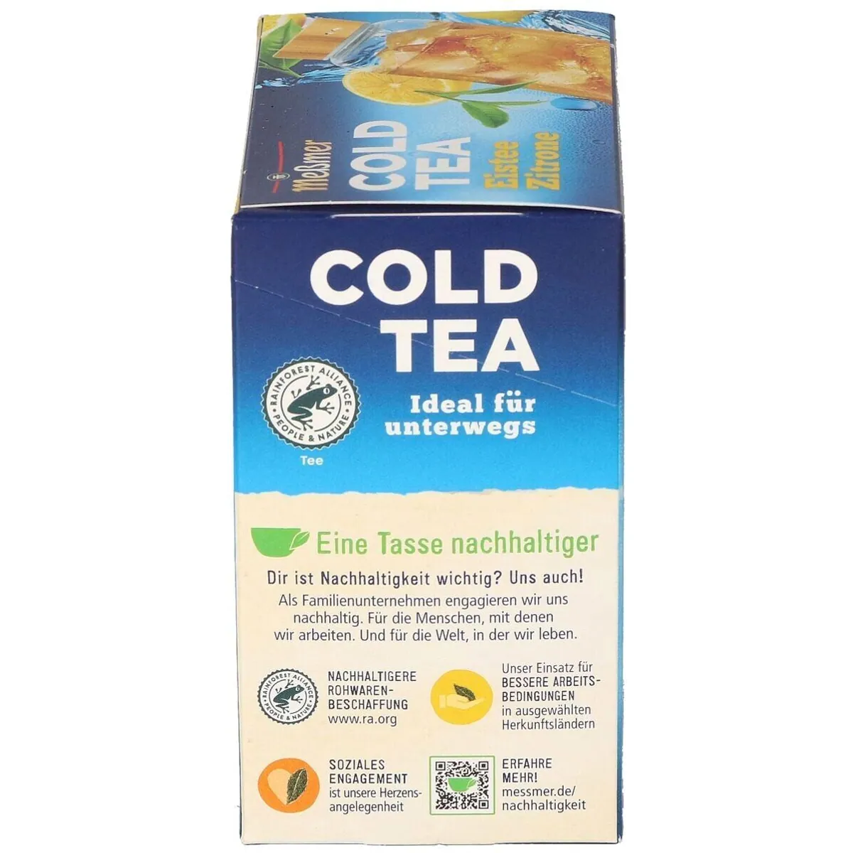 Meßmer Cold Tea Zitrone, erfrischend kalorienfrei, Schwarzteebasis 3