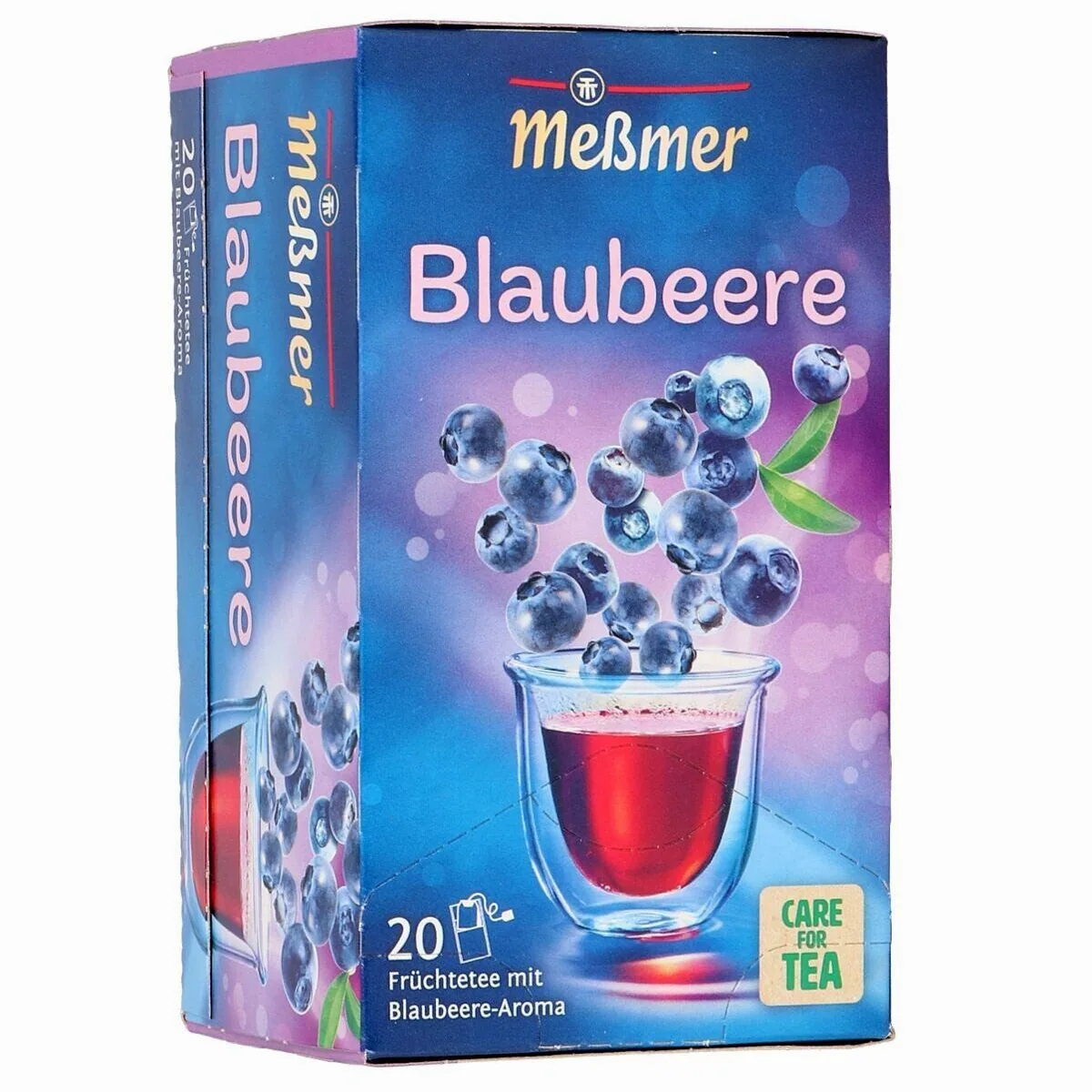 Meßmer Früchtetee Blaubeere, vollmundig & süß — 20 Teebeutel 3