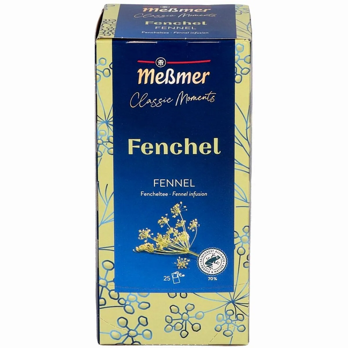 Meßmer Fencheltee, mild und süßlich im Geschmack, 25 Teebeutel 2