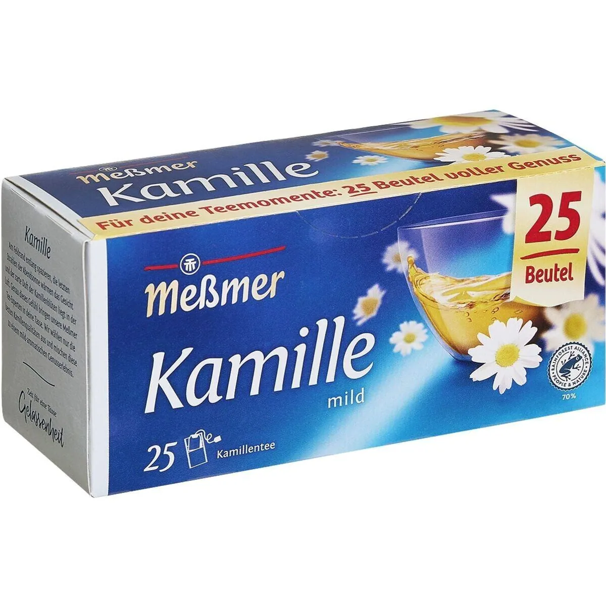 Meßmer Kamillentee, mild-aromatische Kamillenblüten — 25 Tassenportionen 2