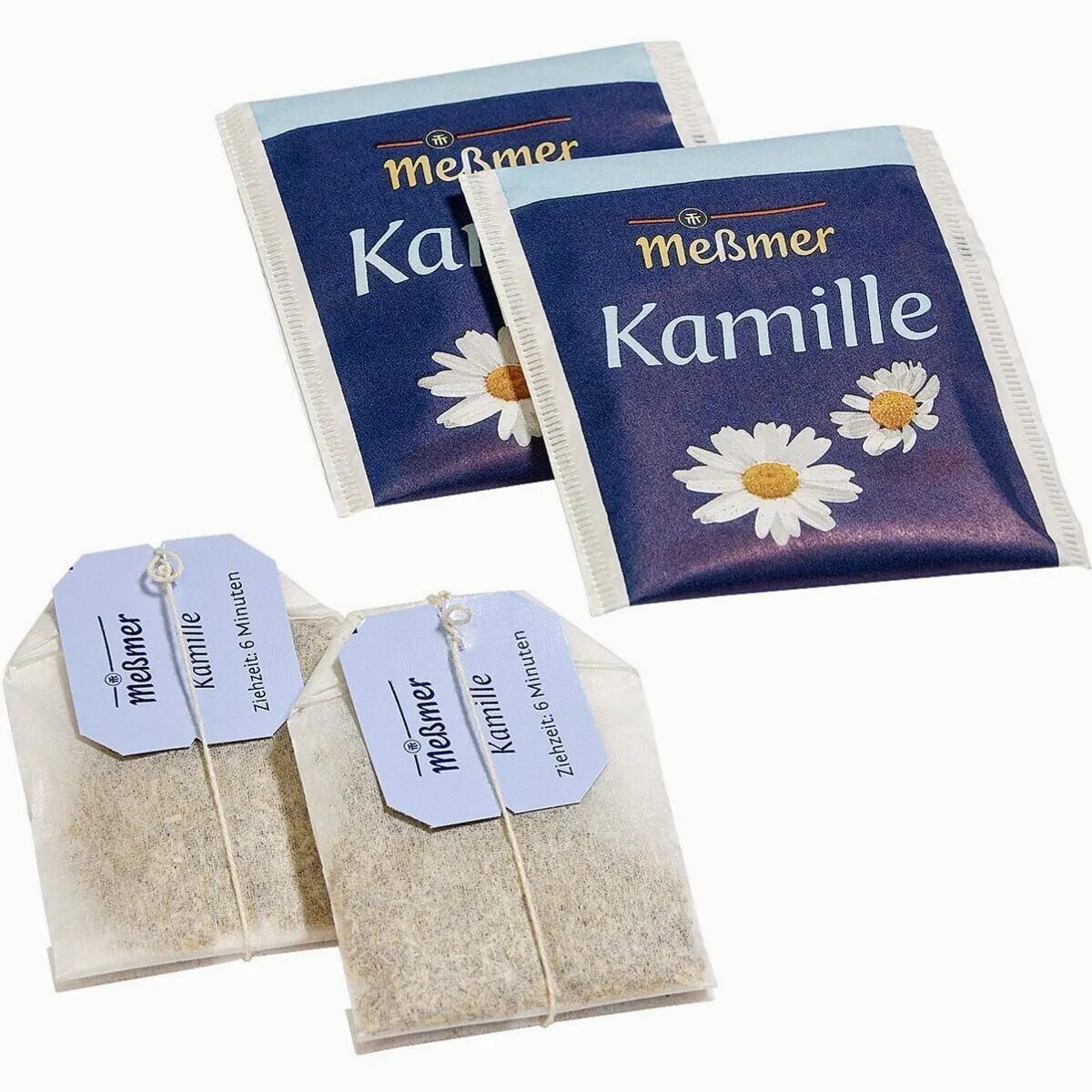 Meßmer Kamillentee, mild-aromatische Kamillenblüten — 25 Tassenportionen 4