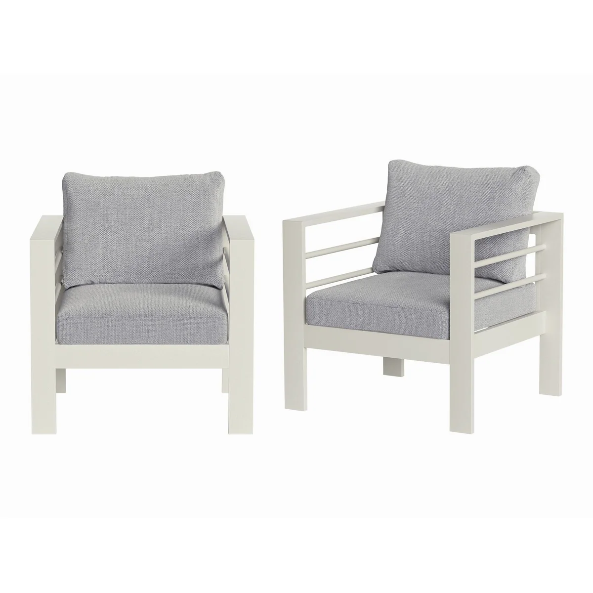 MeXo Gartenlounge-Set XXL, wetterfest, komfortabel, modernes Design