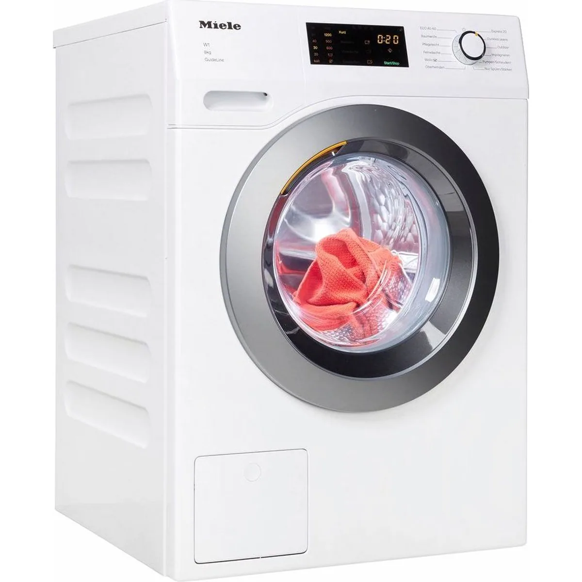 Miele WDD131 WPS GuideLine Waschmaschine, 8 kg, 1400 U/min, für Sehbehinderte 2