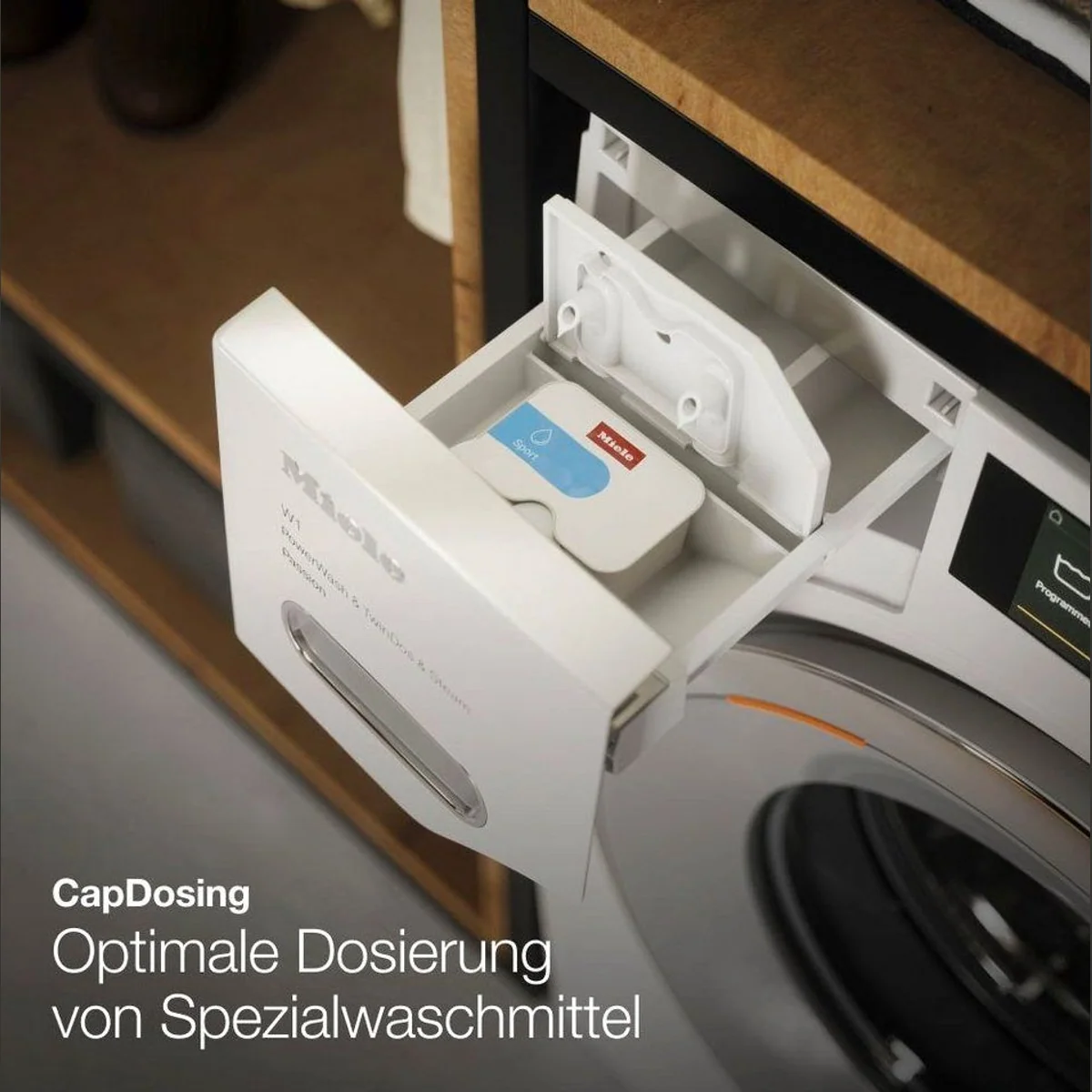 Miele WDD131 WPS GuideLine Waschmaschine, 8 kg, 1400 U/min, für Sehbehinderte 4