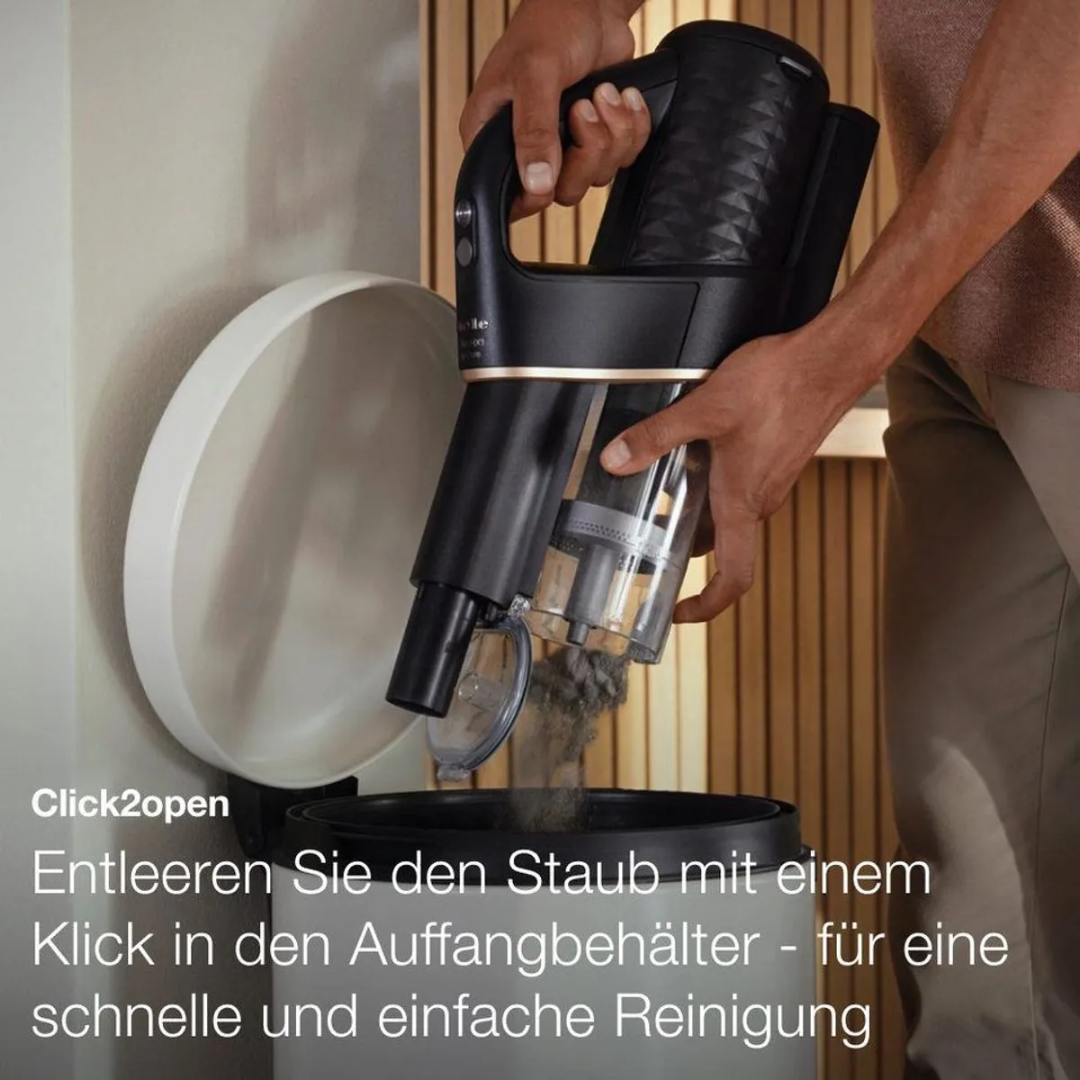 Miele Duoflex HX1 TotalCare Akku-Handstaubsauger, 2in1-Funktion, beutellos, Elektrobürste MultiFloor 4