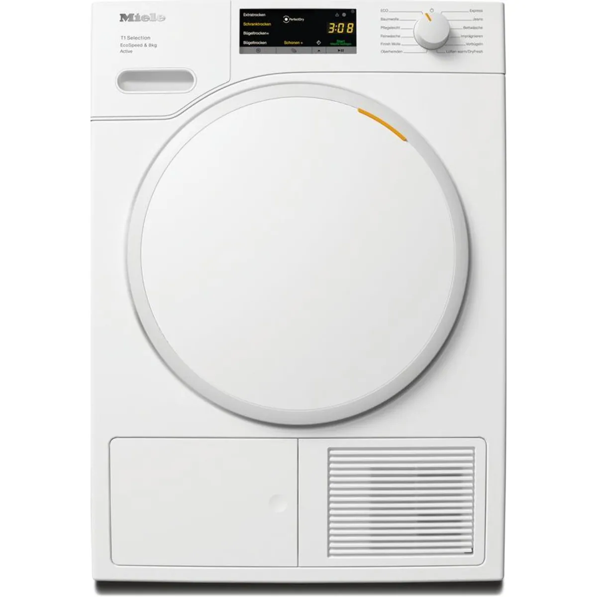 Miele TSA523WP Wärmepumpentrockner, 8 kg, langlebig und effizient