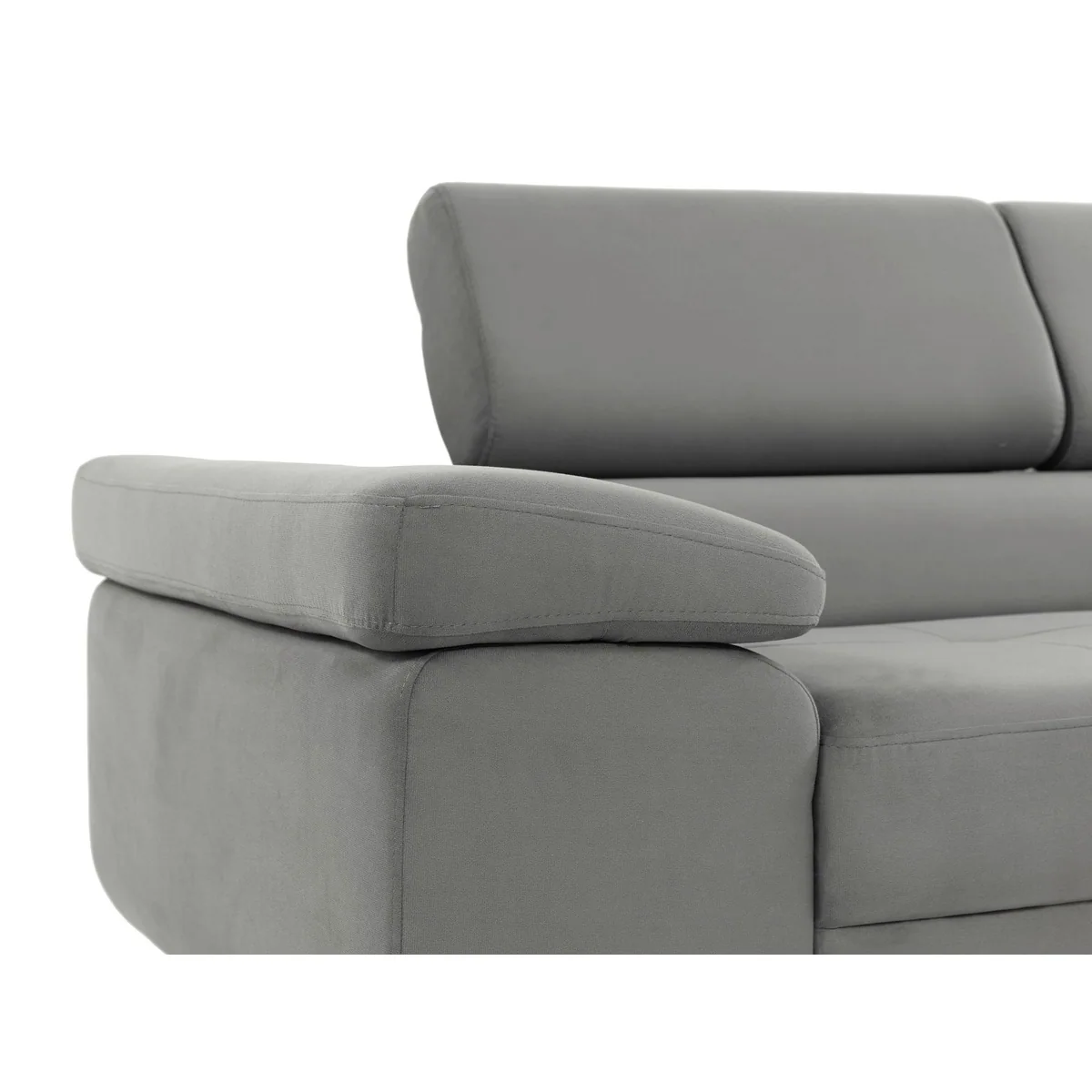 MIRJAN24 Sofa Torezio 3, verstellbare Kopfstützen, freistehend — 263x102x70-90 cm 4