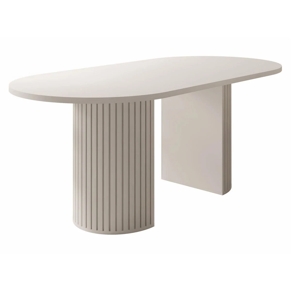MIRJAN24 Esstisch Wotkon, 185x90x75 cm, robust, modern, selbstaufbaubar