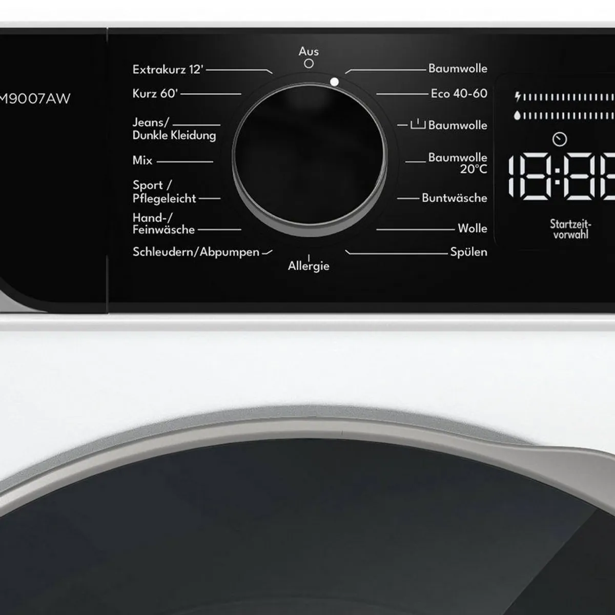 MOCTOR WM9007AW Waschmaschine, 7 kg, 1400 U/min, WiFi, Dampffunktion 4