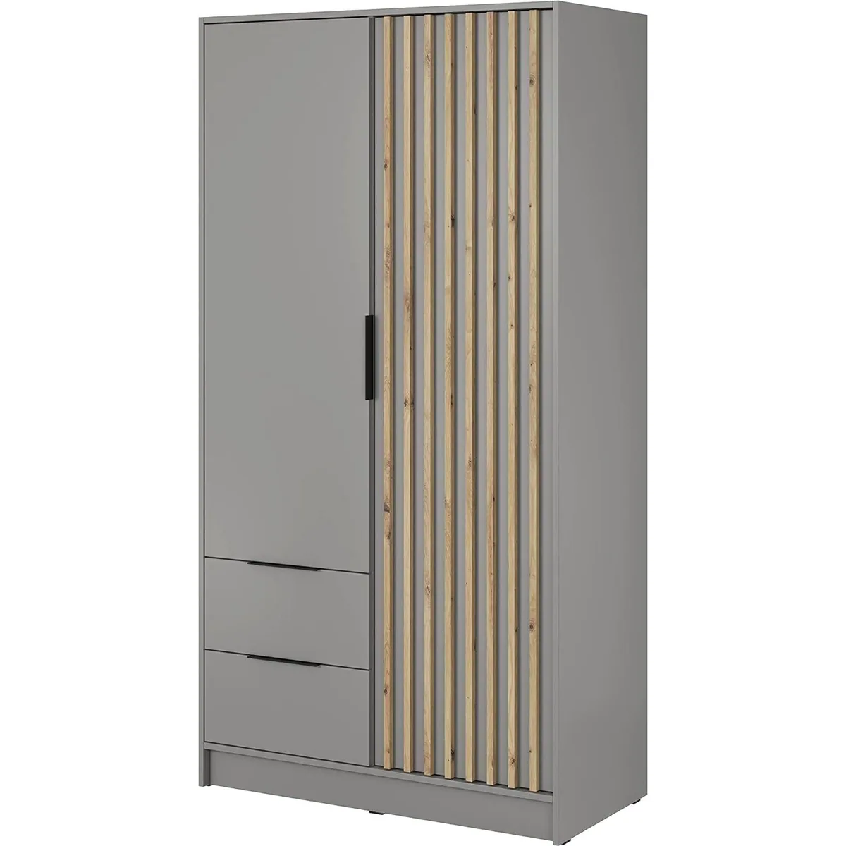 MOEBLO Kleiderschrank JOHN, zeitloses Design, praktische Innenausstattung, hochwertige Verarbeitung 2