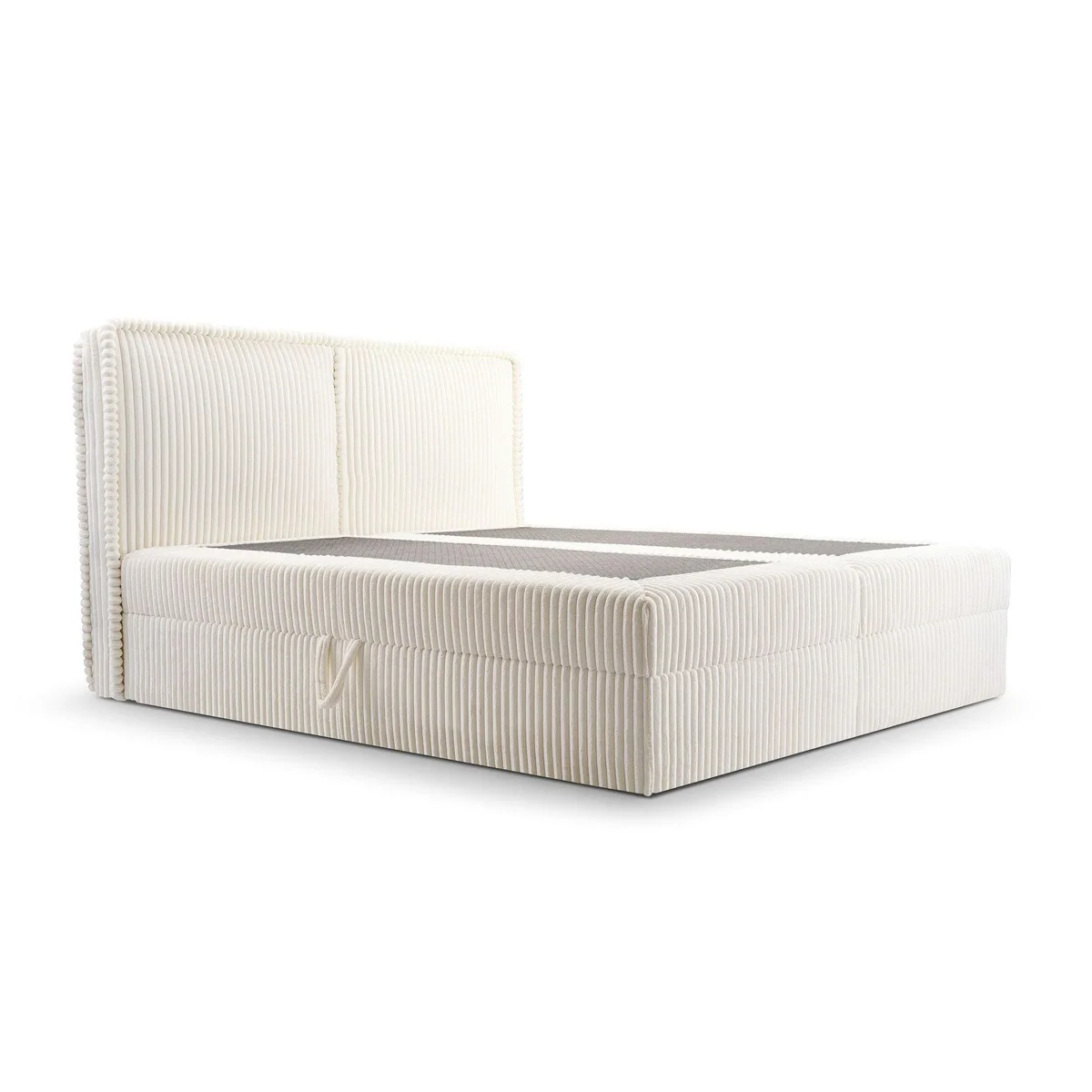 MOEBLO Boxbett Bett 04, elegantes Design, praktischer Stauraum, komfortabler Topper 4