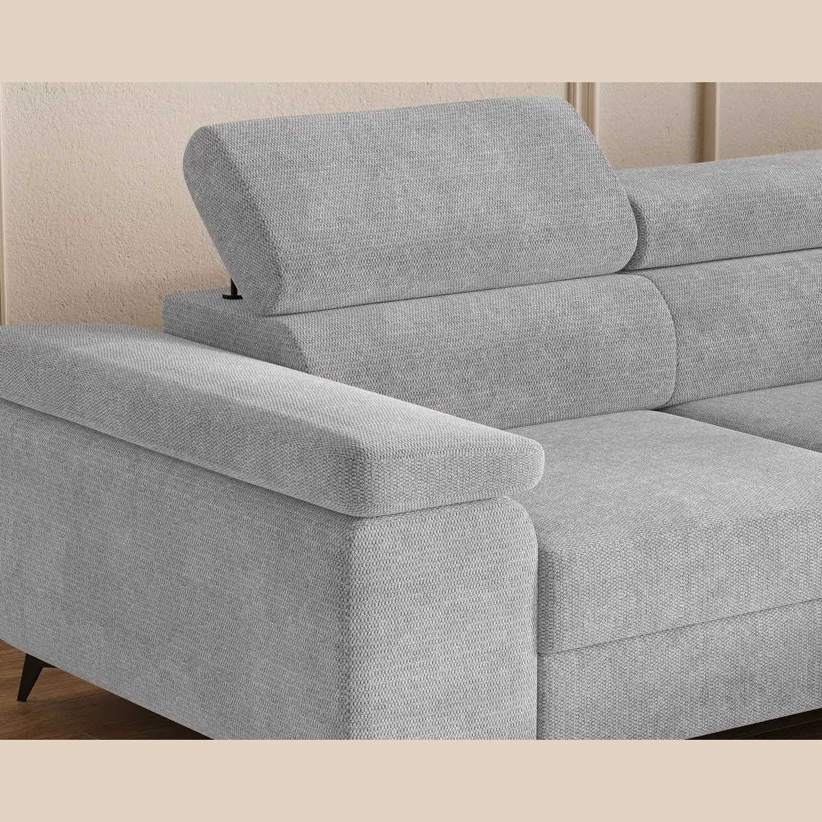 MOEBLO Ecksofa OSTIN, 290 cm – modernes L-Sofa mit Schlaffunktion und Bettkasten 3