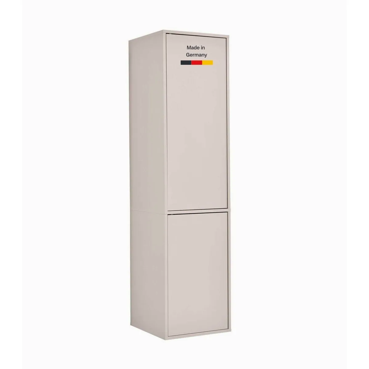 mokebo Robe Kleiderschrank Beige, Push-to-Open, Made in Germany — Flexibel, langlebig, grifflos 2
