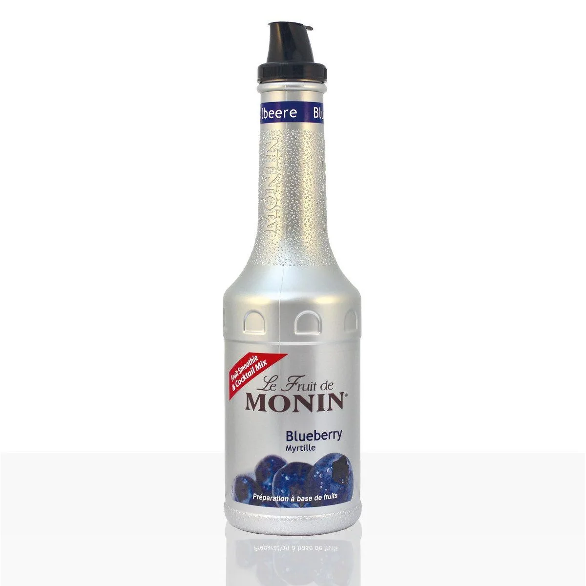 Monin FruchtPüree Mix Heidelbeere, authentischer Fruchtgeschmack, vielseitig einsetzbar