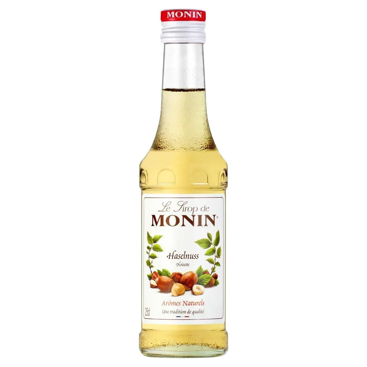 Monin Haselnuss Sirup, ideal für Kaffee und Milkshakes, 250ml