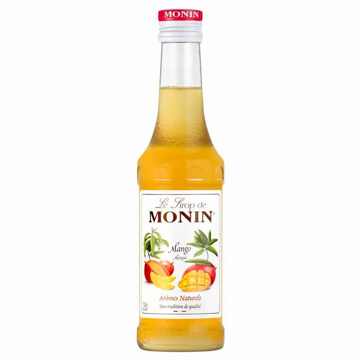 Monin Mango Sirup, tropischer Geschmack, vielseitig einsetzbar — 250ml