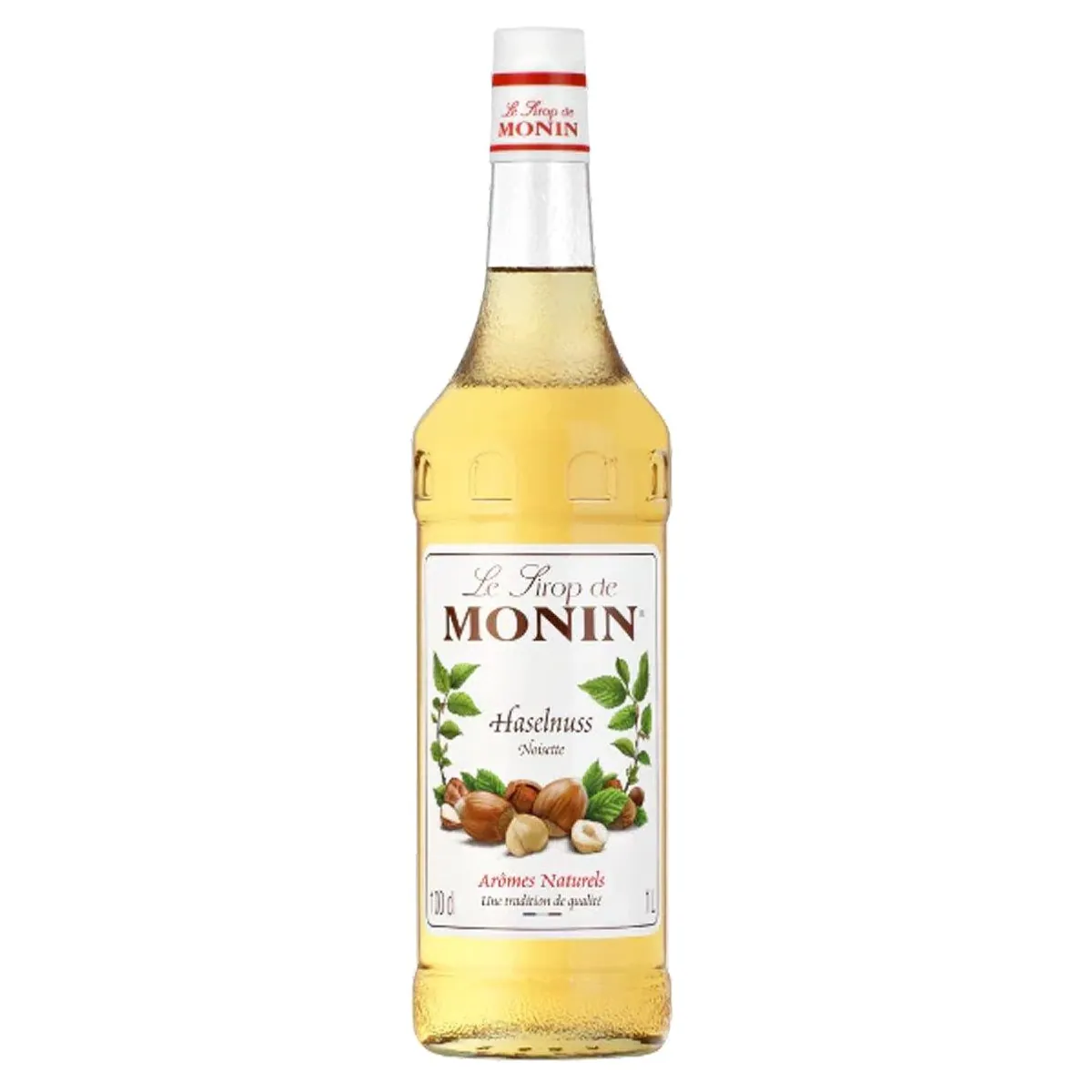 Monin Haselnuss Sirup, ideal für Kaffee und Milkshakes, 1000ml