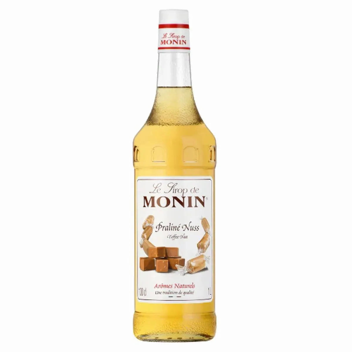 Monin Praline-Nuss Sirup, karamelliger Genuss für kreative Drinks