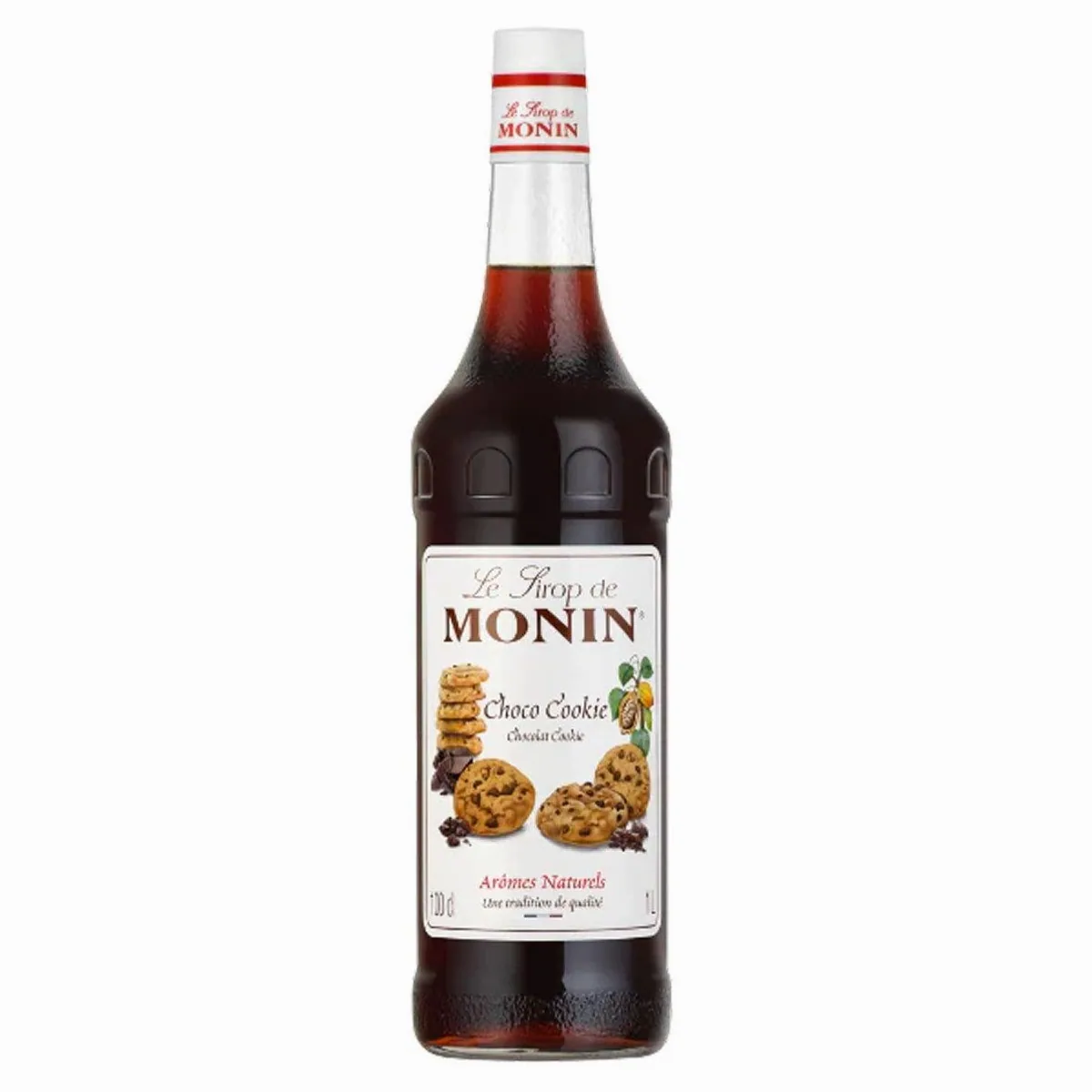 Monin Choco Cookie Sirup, ideal für Kaffee und Milkshakes, 1000ml