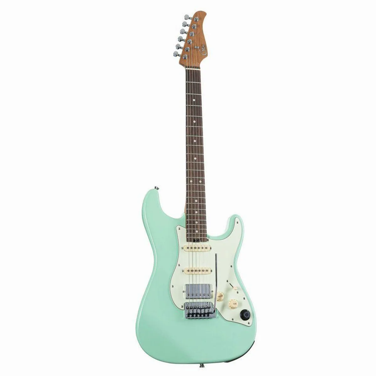 Mooer Audio GTRS Standard 800 Intelligent Guitar, vielseitige digitale Features, Surf Green