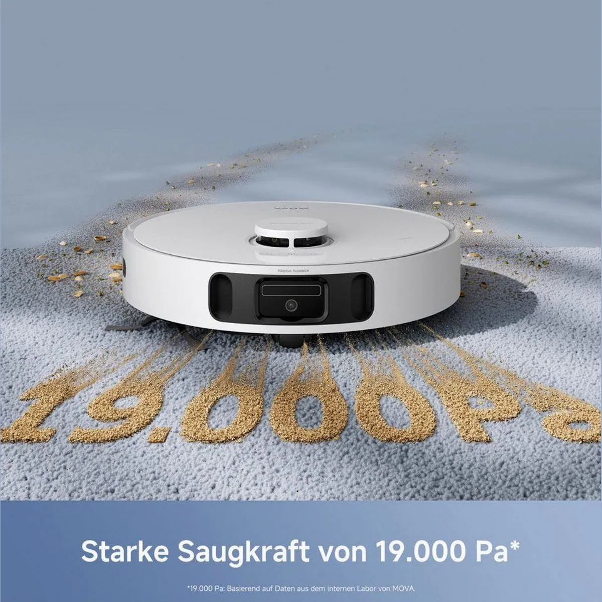 Mova E40 Ultra Nass-Trocken-Saugroboter, 600 W, 19000 Pa Saugkraft, Wischfunktion 4