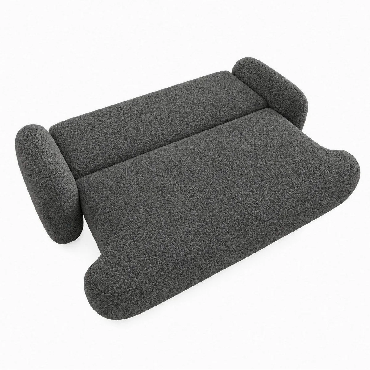 M-Punkt24 Sofa-Set Verona 3-2-1, modernes Bubble-Design, Bettfunktion, weiche Polsterung 4