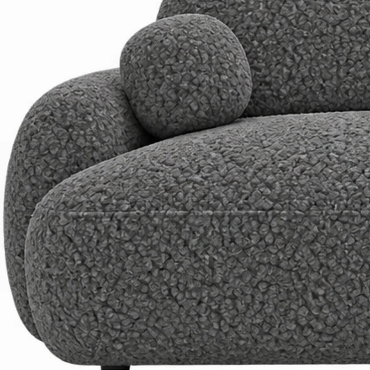 M-Punkt24 Sofa-Set Verona 3-2-1, modernes Bubble-Design, Bettfunktion, weiche Polsterung 5