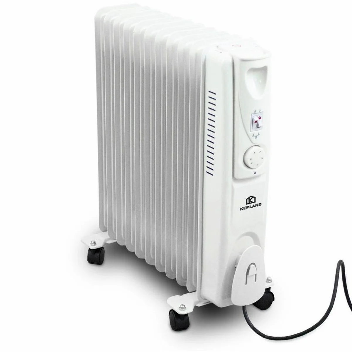MS-Point Ölradiator Kepland 2500W, 11 Rippen, 3 Heizstufen