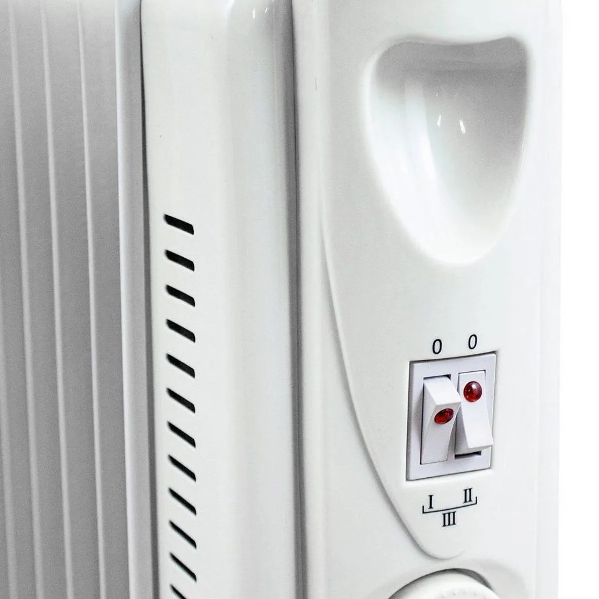 MS-Point Ölradiator Kepland 2500W, 11 Rippen, 3 Heizstufen 4