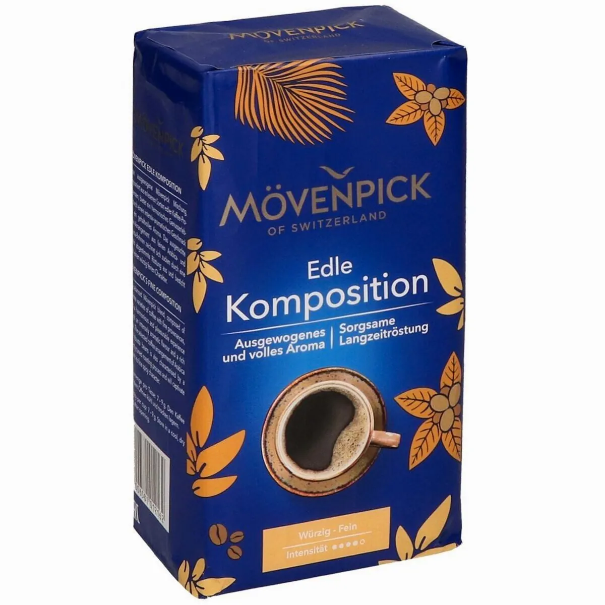 Mövenpick Edle Komposition, gemahlener Kaffee, würzig und fein