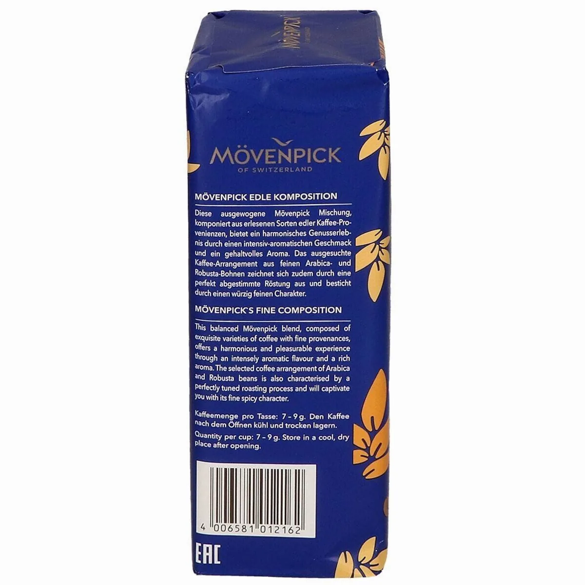 Mövenpick Edle Komposition, gemahlener Kaffee, würzig und fein 4
