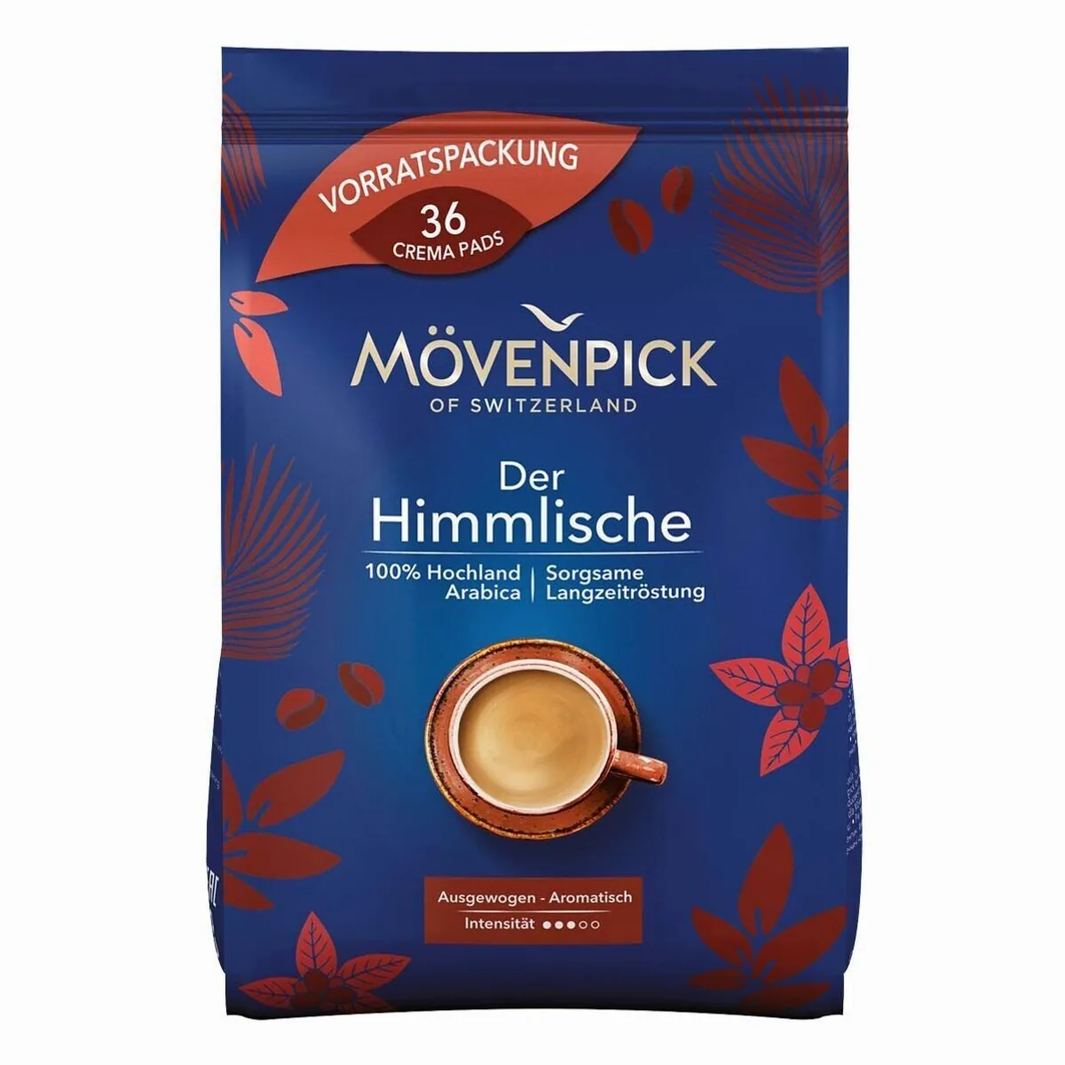 Mövenpick Der Himmlische Kaffee, 100 % Arabica, feine Crema, mittlere Intensität