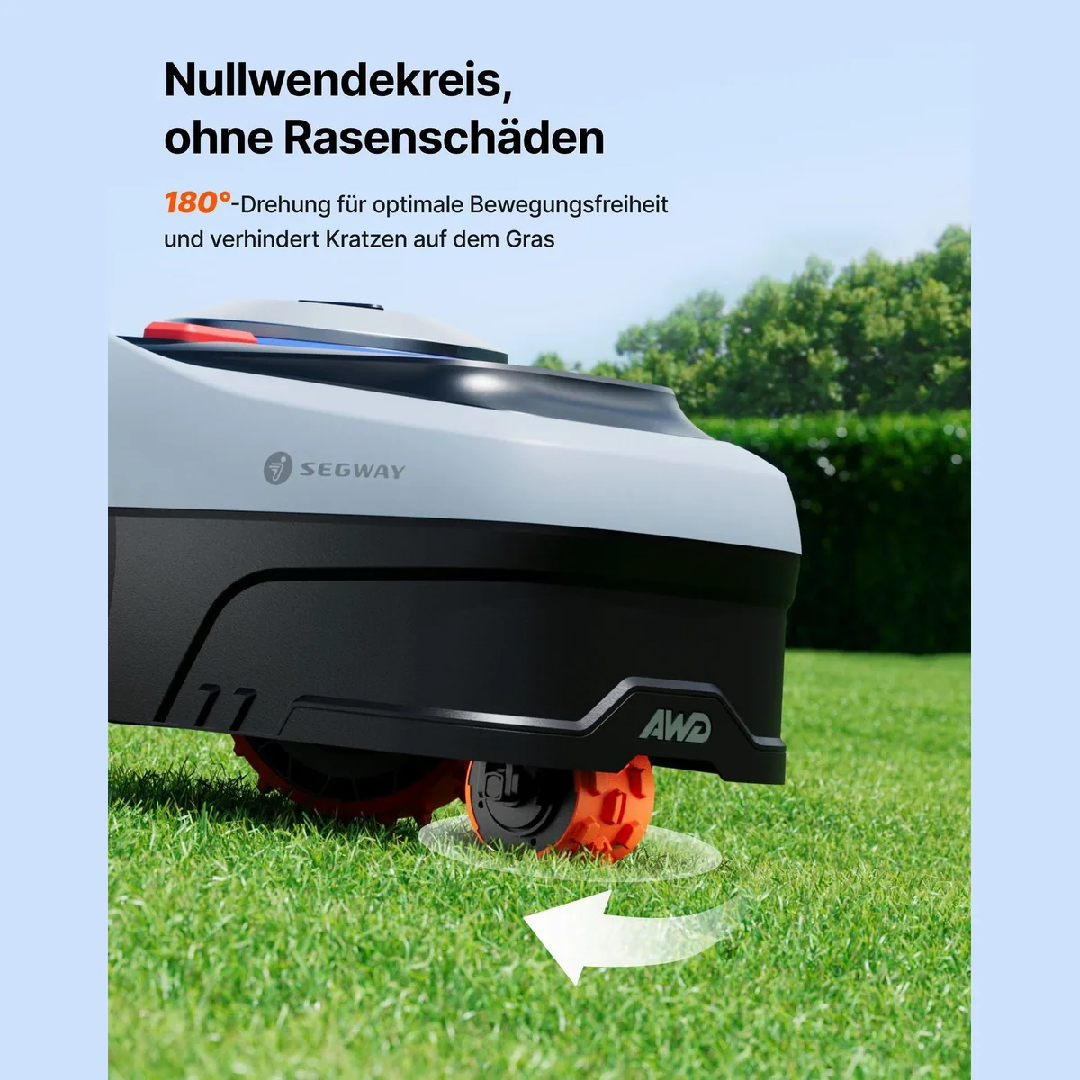 NAVIMOW i205 AWD Mähroboter, Allradantrieb, automatisches Kartieren, bis 500 m² 2