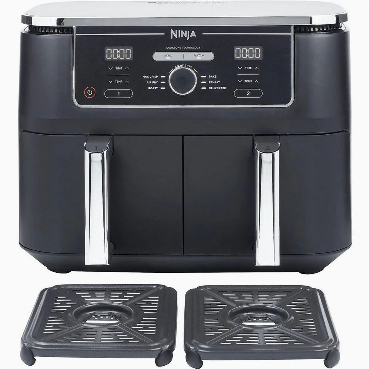 NINJA Foodi MAX Dual Zone AF400EU, 9,5 L, 2470 W, 6 Programme — gesunde Zubereitung leicht gemacht 2