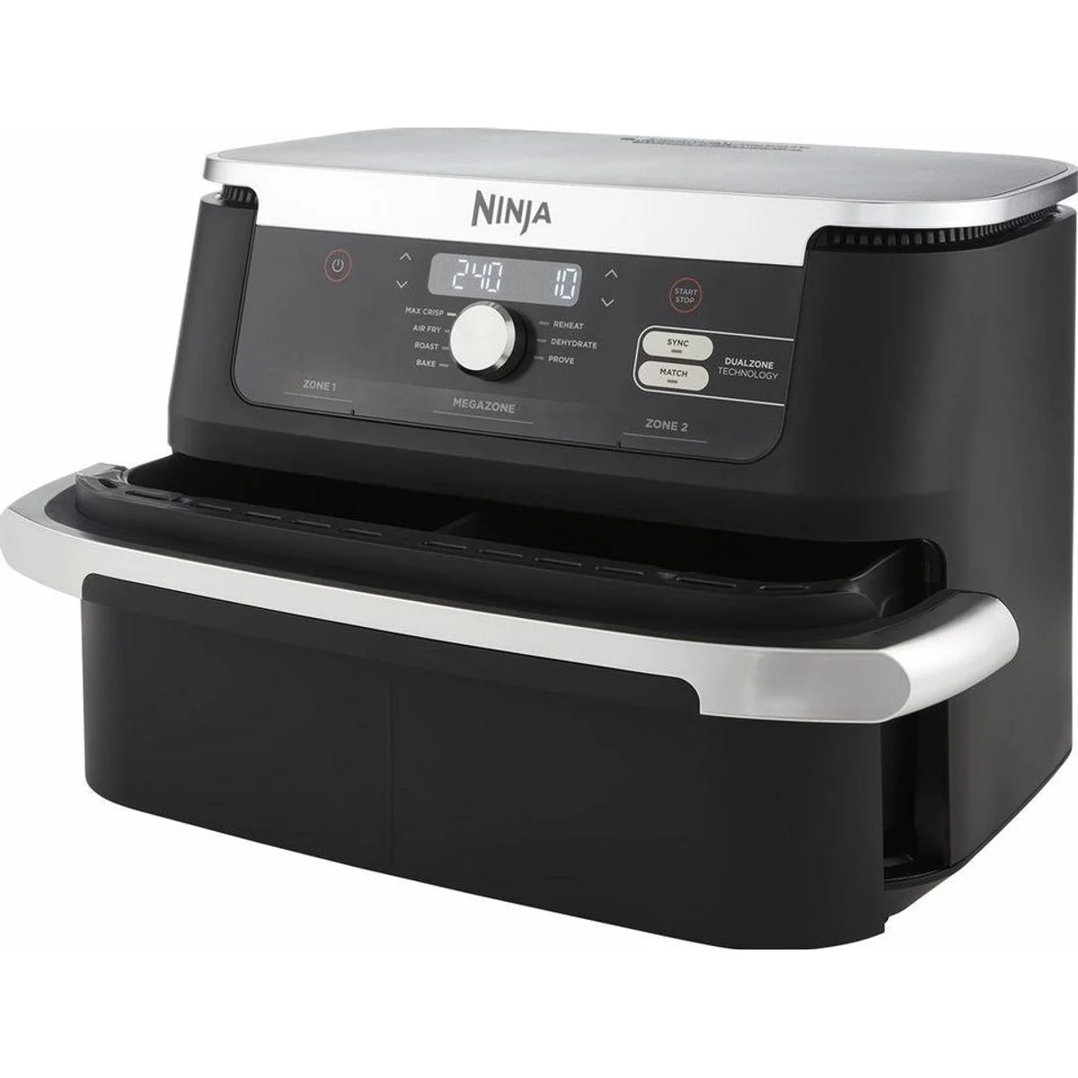 NINJA Foodi FlexDrawer AF500 Heißluftfritteuse, 10,4 L MegaZone, 2470 W — Flexibilität, Gesundheit, Vielseitigkeit 2