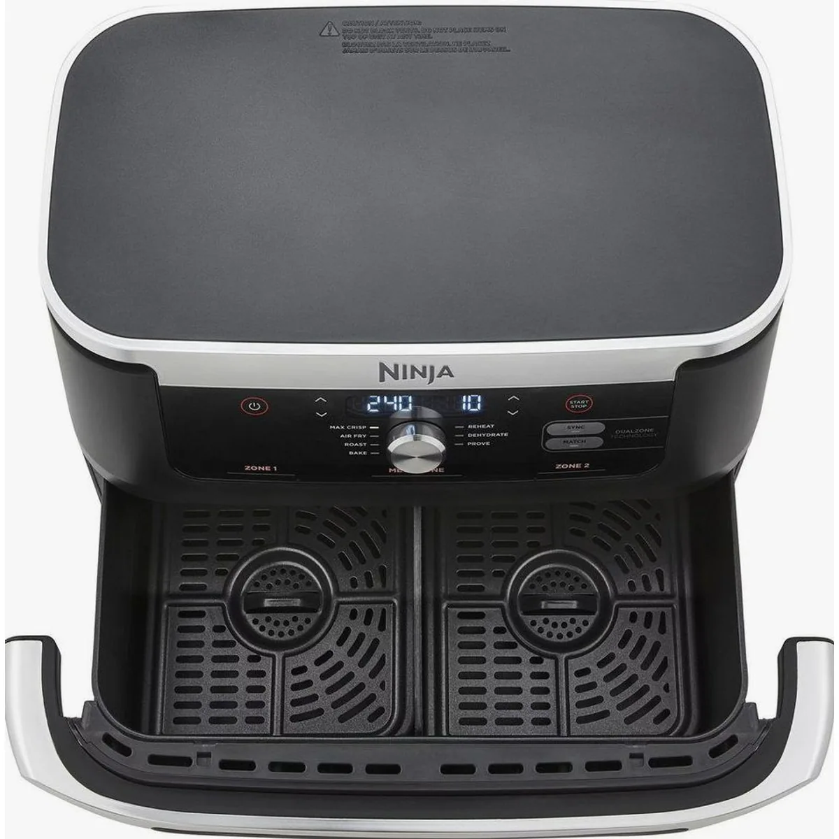 NINJA Foodi FlexDrawer AF500 Heißluftfritteuse, 10,4 L MegaZone, 2470 W — Flexibilität, Gesundheit, Vielseitigkeit 5