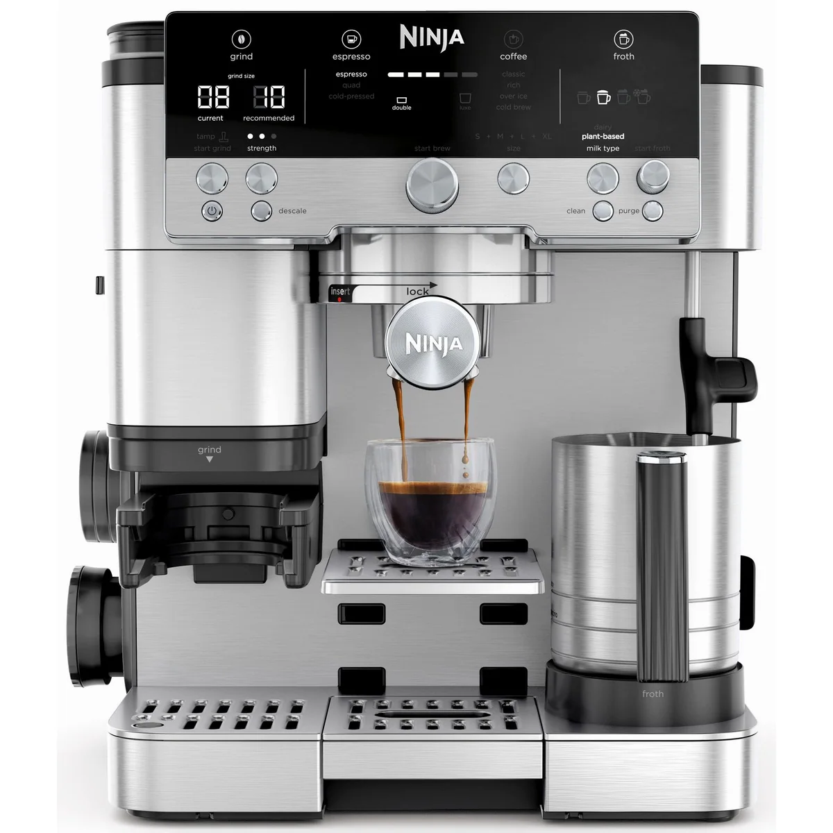 NINJA Espressomaschine ES601EU, vielseitig mit integriertem Mahlwerk 2