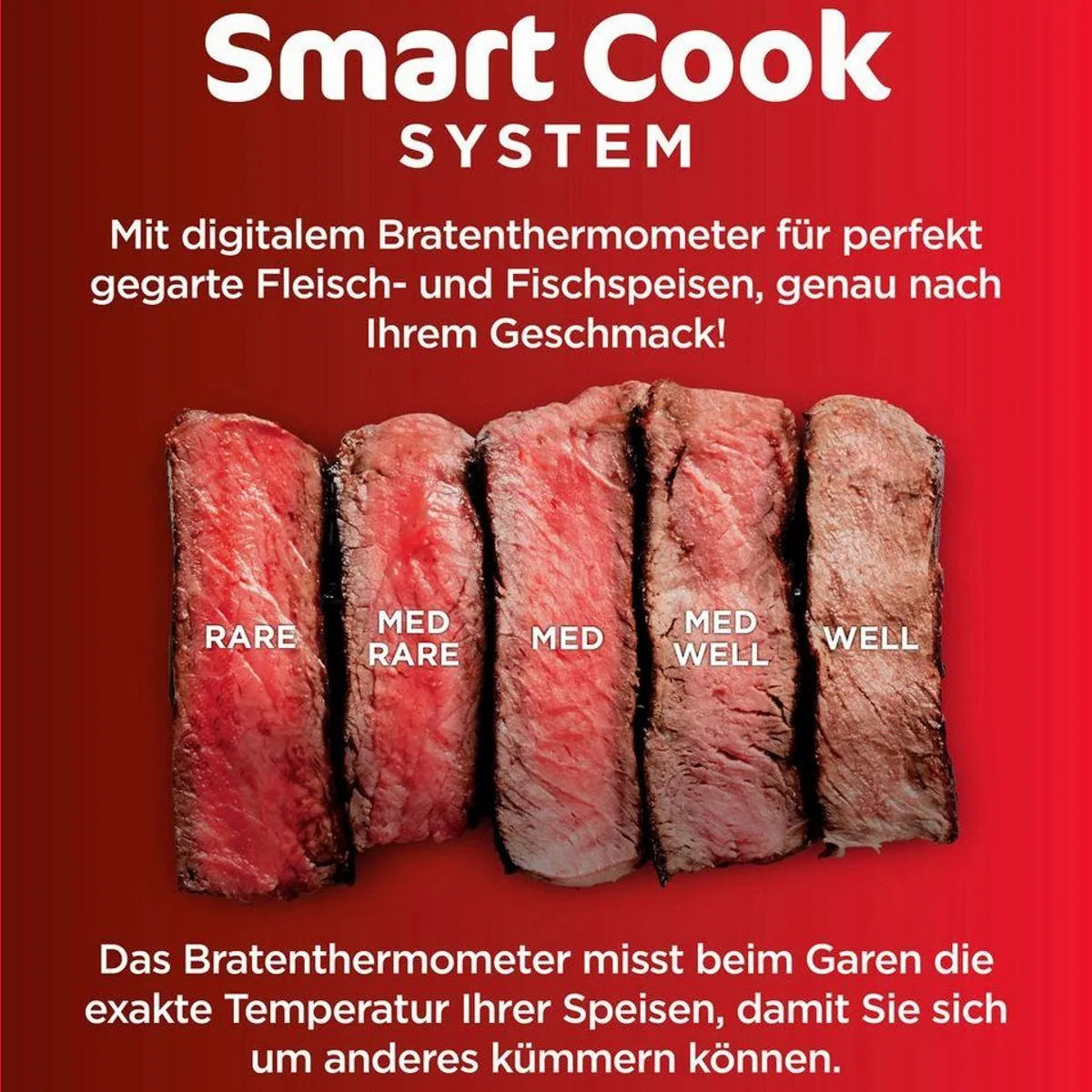 NINJA Tischgrill DG551EU, 1760 W, 6-in-1 Grill- und Frittiergerät 4