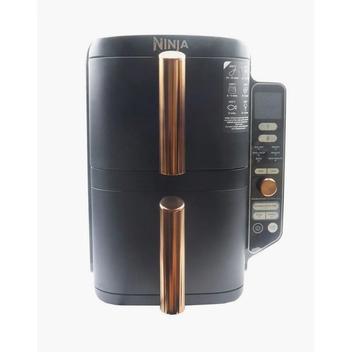 NINJA Heißluftfritteuse, 2470 W, vielseitig, energieeffizient, einfach zu reinigen