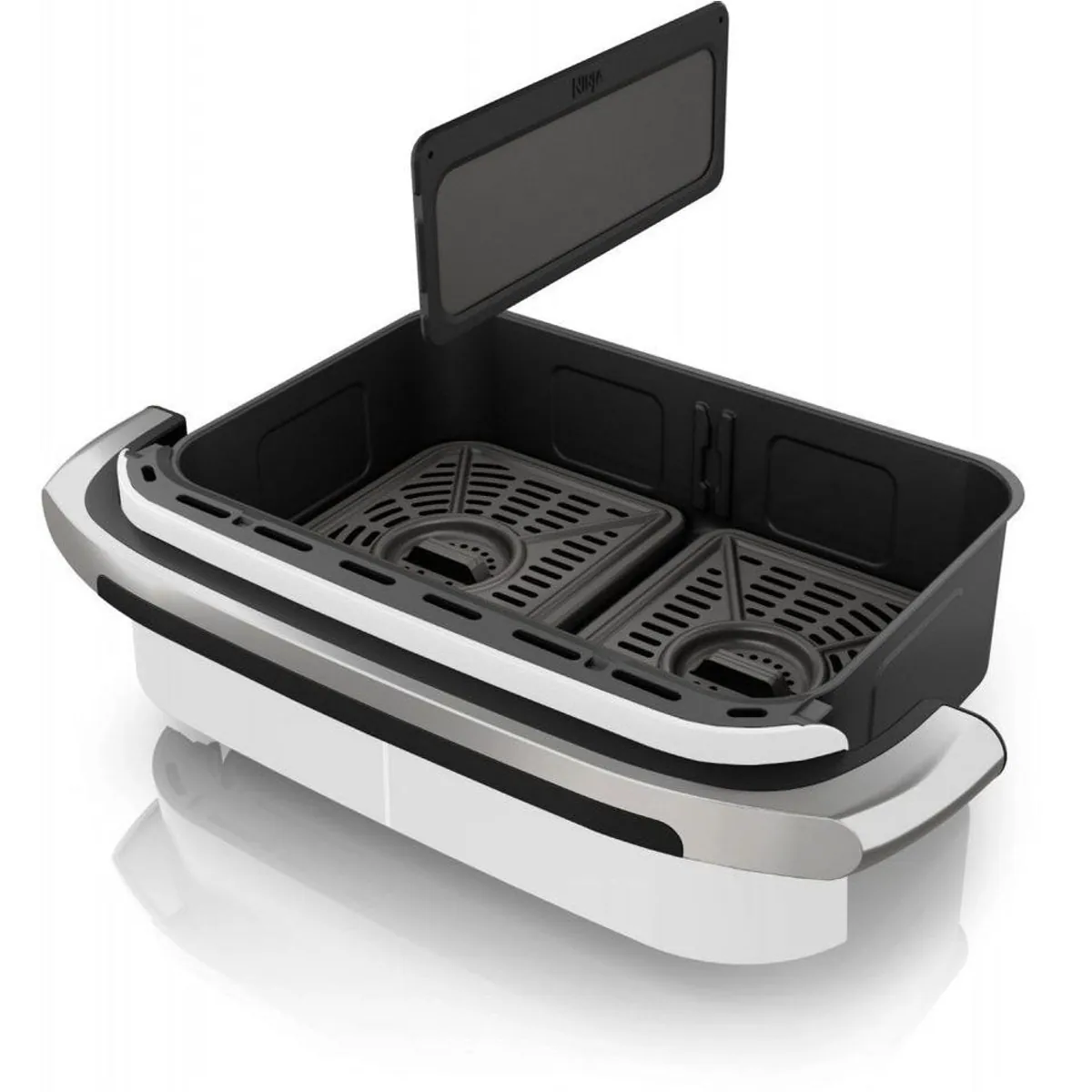 NINJA Heißluftfritteuse AF500EUWH, 2470 W, 10,4 L Frittierfach, 7 Funktionen 2