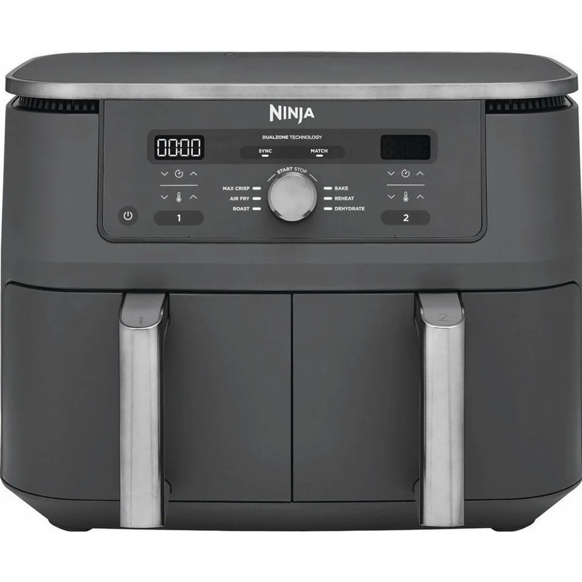 NINJA MAX Heißluftfritteuse DZ400EU, 6-in-1, 9.5L, 2470 W
