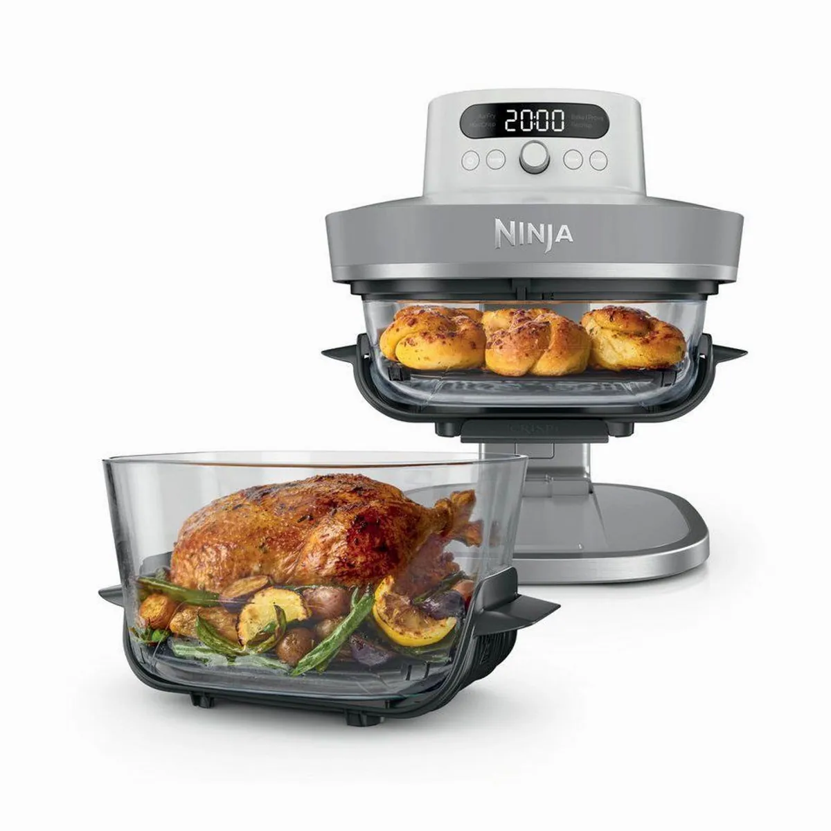 NINJA CRISPi PRO XL Heißluftfritteuse, 5,7 L Volumen, 5 Programme 2