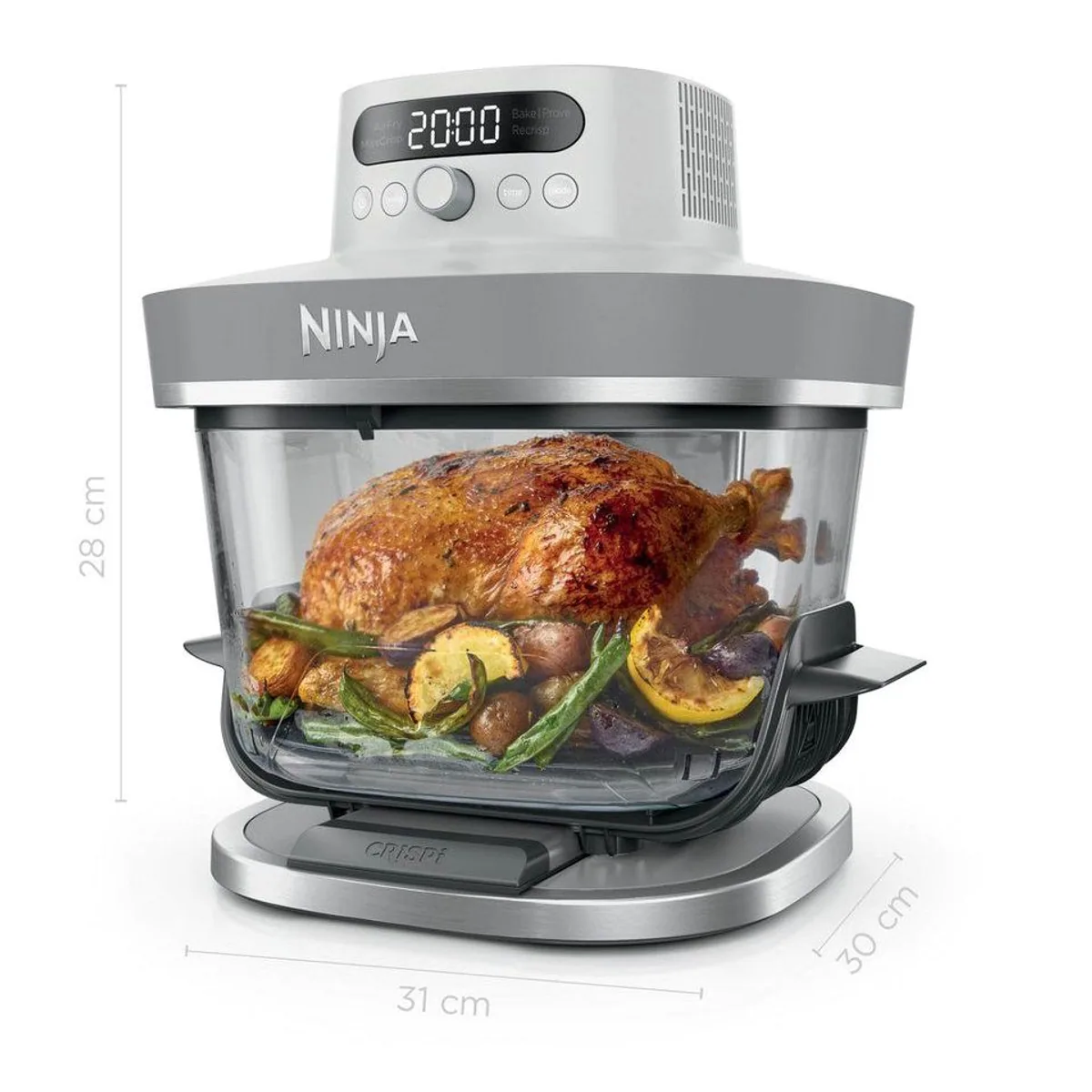 NINJA CRISPi PRO XL Heißluftfritteuse, 5,7 L Volumen, 5 Programme 3
