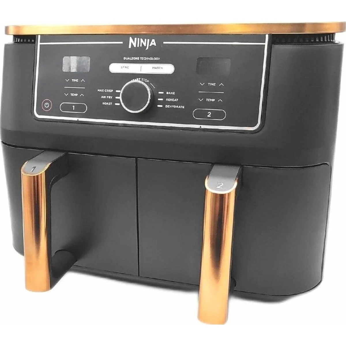 NINJA Heißluftfritteuse MAX Dual Zone, 6-in-1, 9,5 Liter, schnelle Zubereitung 2